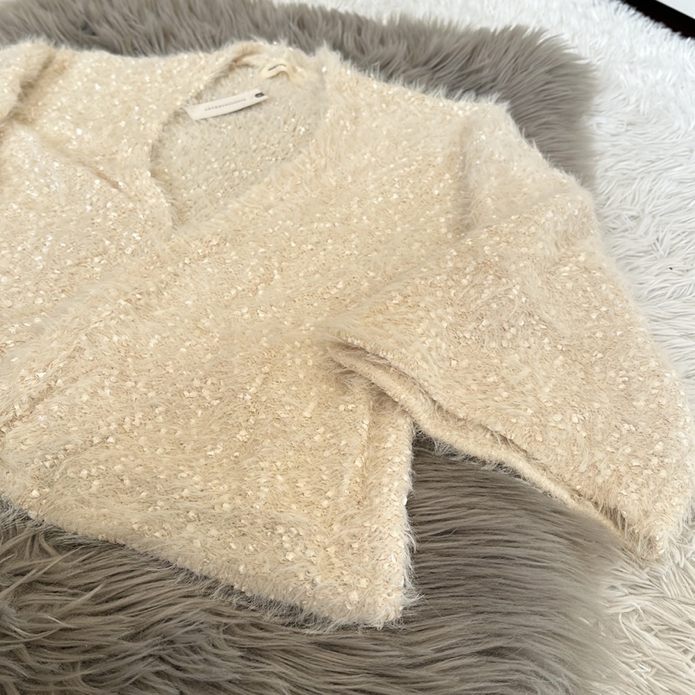 Anthropologie Sleeping On Snow Cardigan Sweater - Picture 4 of 8